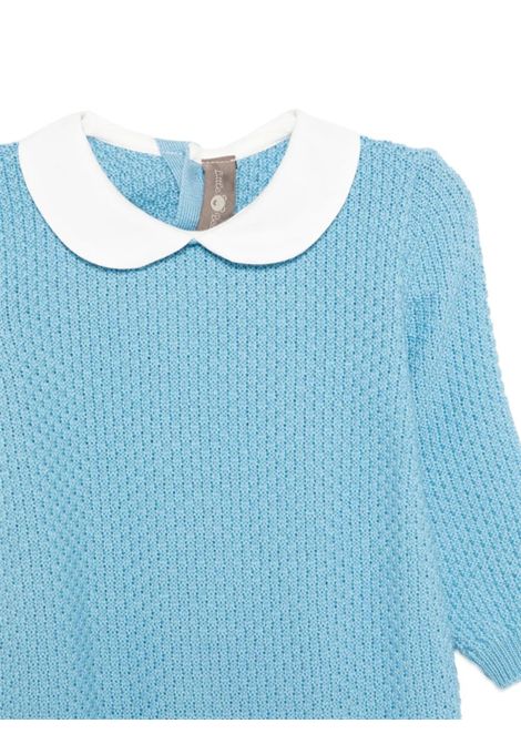 Tutina con colletto a contrasto LITTLE BEAR | 2119AZZURRO